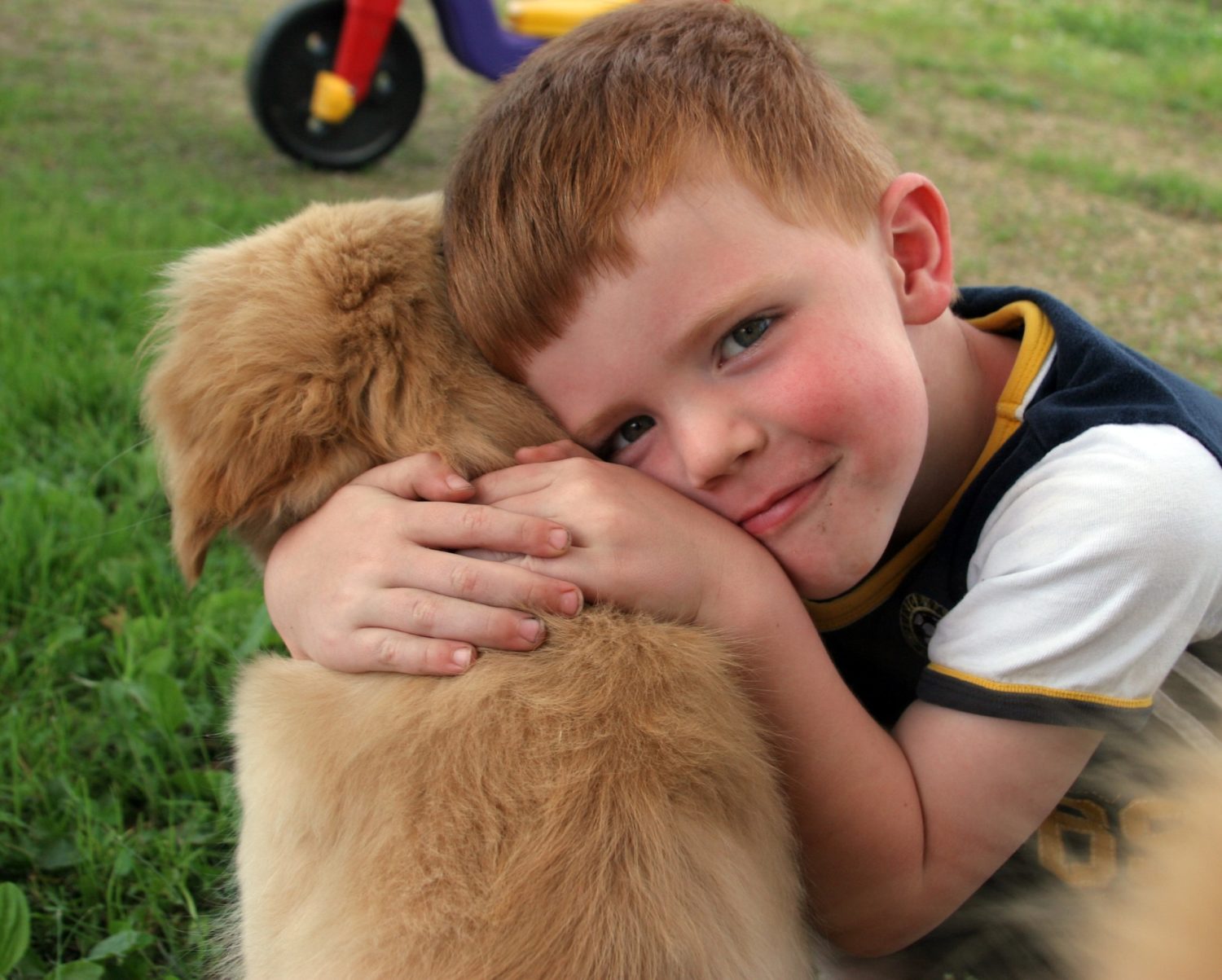 Children sales and puppies