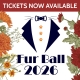 A graphic with the Fur Ball logo and the text "Tickets Available Now"