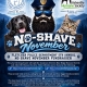 A flyer for the Fletcher PD's No Shave November charity event